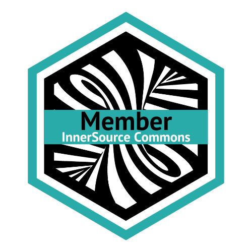 The InnerSource Commons badge is given to all Members